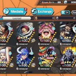 BR474-5 ex max(Haste v4+roger v2+kaido+yamato+Big Mom)+Medalha Boa+suporte 149%+S-Urso max+Rei max+ulti max+Direito oni max+Craker max+Peros Pero max+D.Garp max 0